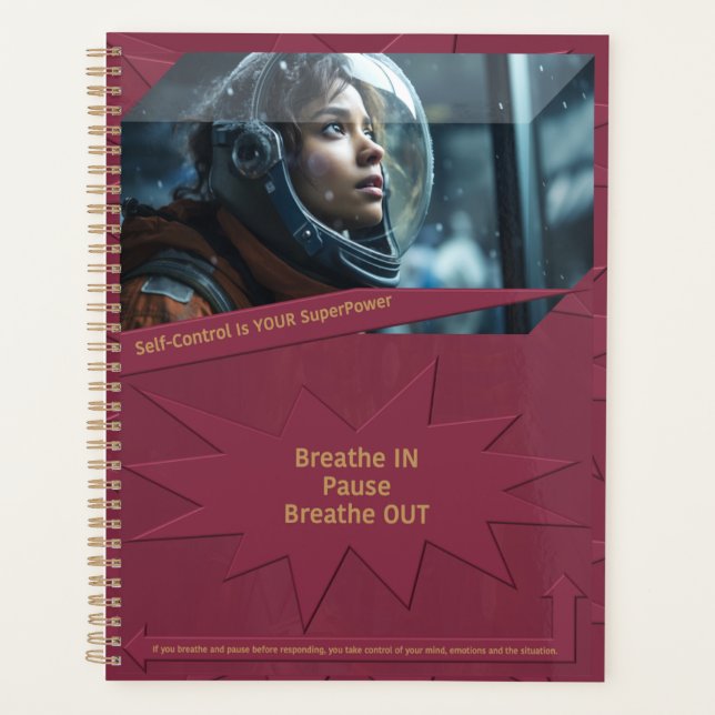 Agenda O autocontrolo é o seu SuperPower (Frente)