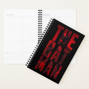 Agenda O Batman Typografia Cutout