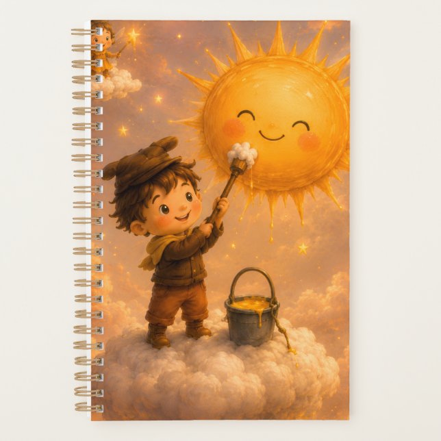 Agenda O Caderno da Oficina do Sol (Frente)