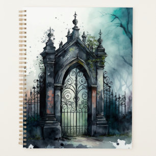Agenda O Design 11 da série Gótica Cemetery Gate