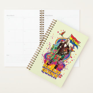 Agenda O Esquadrão Suicida | Harley Quinn Flowers & Rainb