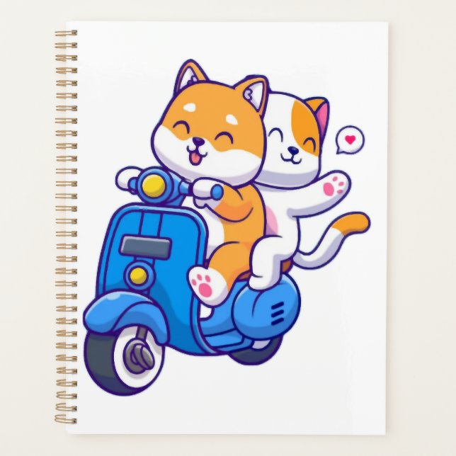 Agenda O Fofo Casal Shiba (Frente)