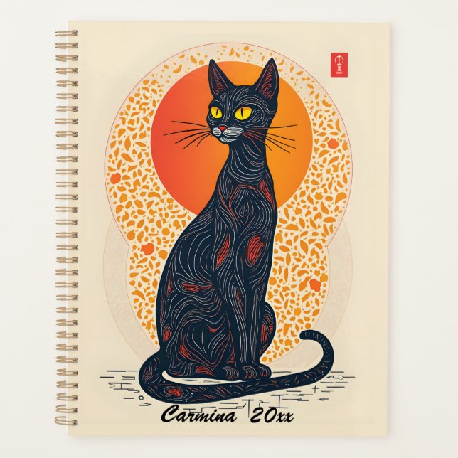 Agenda O Gato Artístico (Frente)