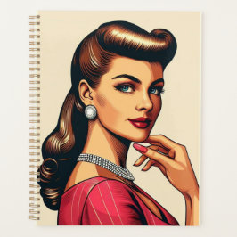 Agenda O glamour das mulheres da moda dos anos cinquenta,