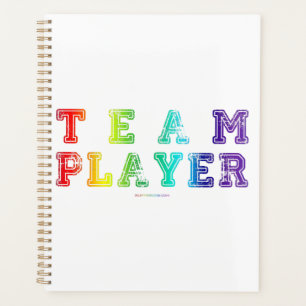 Agenda O jogador do time do SlipperyJoe repleto de arco-í