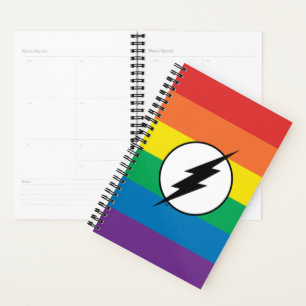 Agenda O logotipo Flash Rainbow