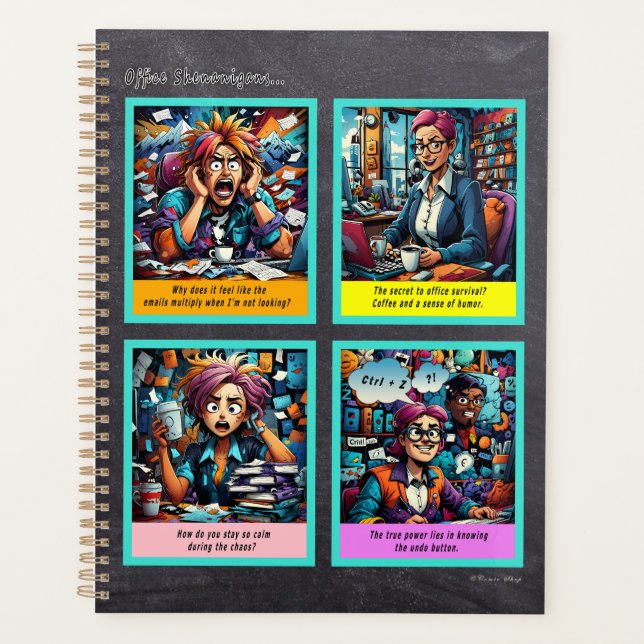 Agenda O Office Shenanigans (Frente)