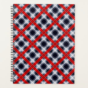 Agenda O padrão de abstrato com linha de xadrez sem costu