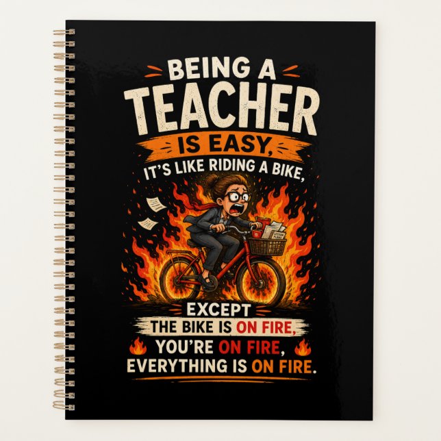 Agenda O Presente Mais Divertido para Professores Já! 🍎� (Frente)
