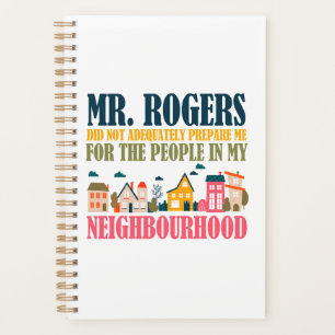 Agenda O Sr. Rogers não me preparou na minha vizinhança