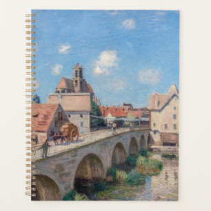 Agenda Obra de Alfred Sisley - Le Pont de Moret