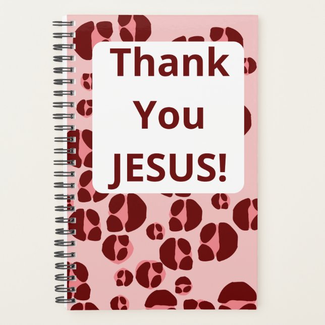 Agenda Obrigado, JESUS Inspiração (Frente)