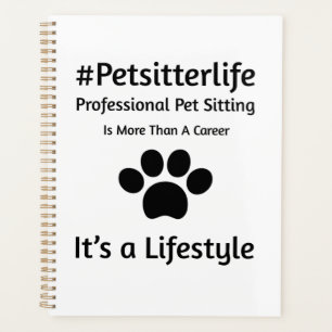 Agenda Obrigado, presentes, ideias para Pet Sitter.