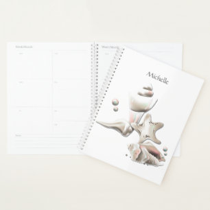 Agenda Ocean Seashells Beach Personalizado