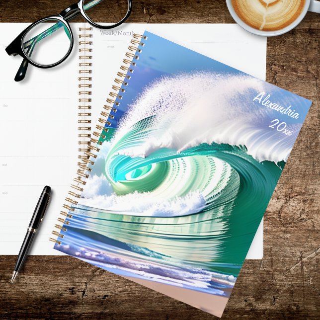 Agenda Ocean Wave (Criador carregado)