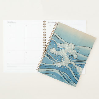 Agenda Ocean Wave Art Print – Japanese Woodblock Style