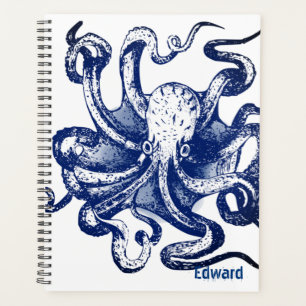 Agenda Octopus azul