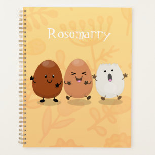 Agenda Óculos caianos, bonitos, ilustração engraçada de d