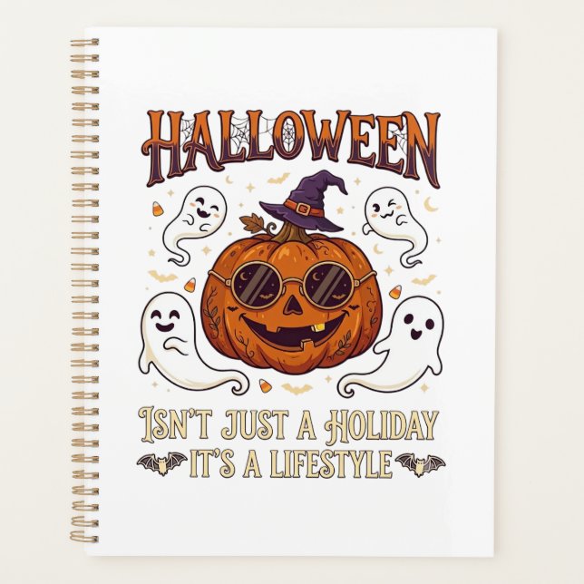 Agenda Óculos de sol de abóbora de Halloween Bruxa Chapéu (Frente)