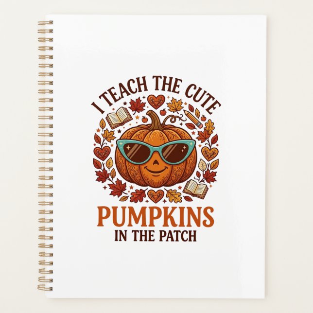 Agenda Óculos de Sol de Halloween com Remendo de Abóboras (Frente)