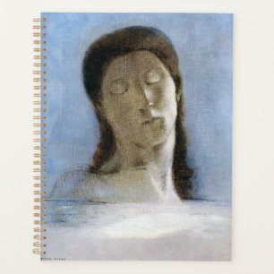 Agenda Odilon Redon, olhos fechados 1890