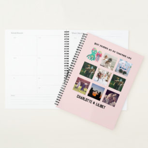Agenda Oferta Personalizada de Octopus de Colagem de Foto