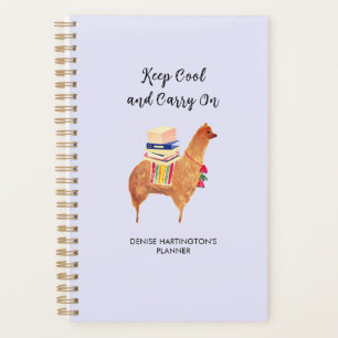 Agenda Office Alpaca Llama Funny Inspiração Pessoal