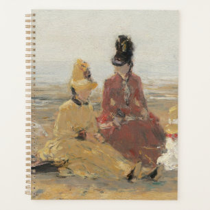 Agenda On the Beach Trouville 1887, por Eugene Boudin