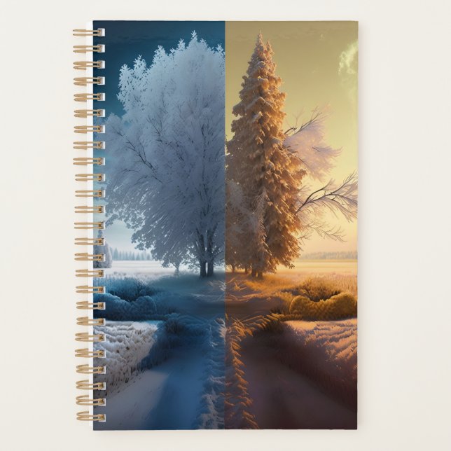 Agenda One day in winter (Frente)