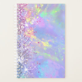 Agenda opal de faux glitter