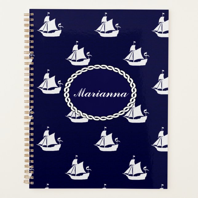 Agenda Opus Posh Tall ships Design náutico (Frente)