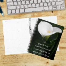 Oração da Serenidade Calla Lily Floral
