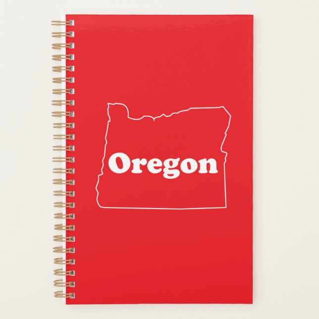 Agenda Oregon Planner  (Frente)