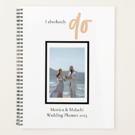Agenda Organização de Casamento Minimalista Clássica e Si