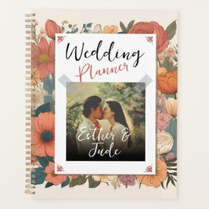 Agenda Organizadora de Casamento de Noiva Foto & Floral