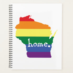 Agenda Orgulho gay de Wisconsin Mapa do lar