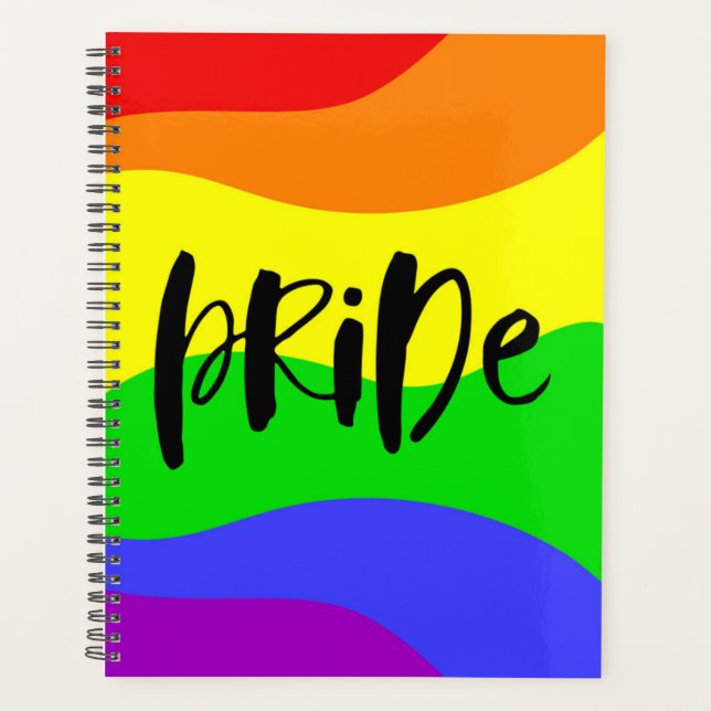 Agenda Orgulho Moderno Rainbow (Frente)