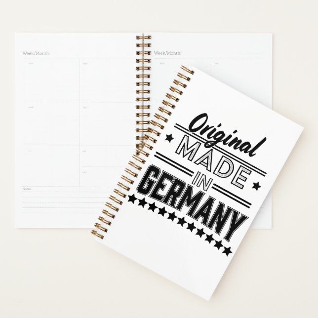 Agenda Original feito na Alemanha (Exibição)