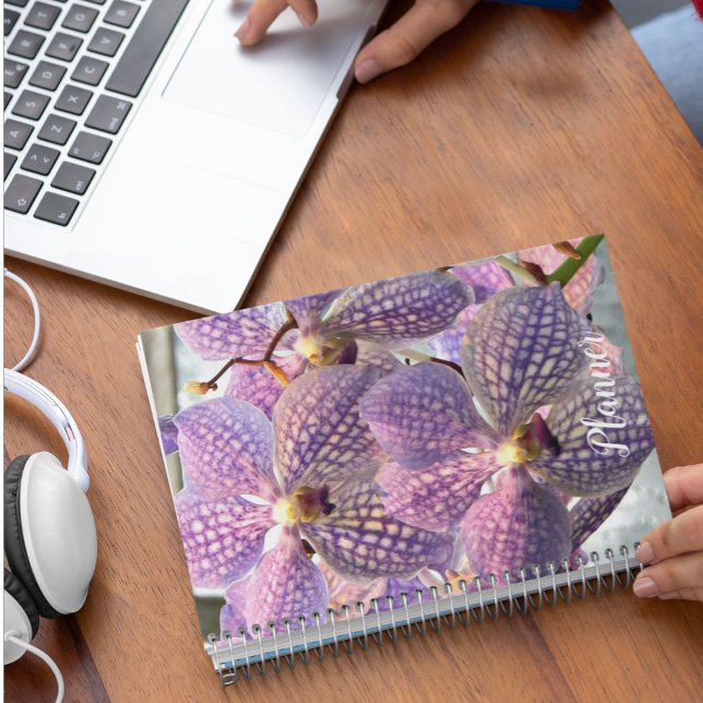 Agenda Orquídeas de Vanda Roxo (In Situ)