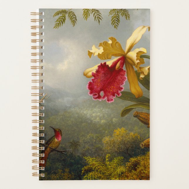 Agenda Orquídeas e Hummingbird (Frente)