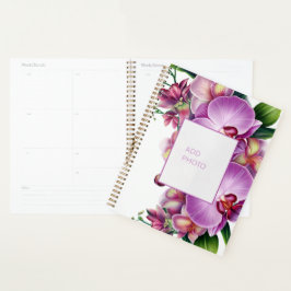 Agenda Orquídeas Florais Adicionam Duas Fotografias
