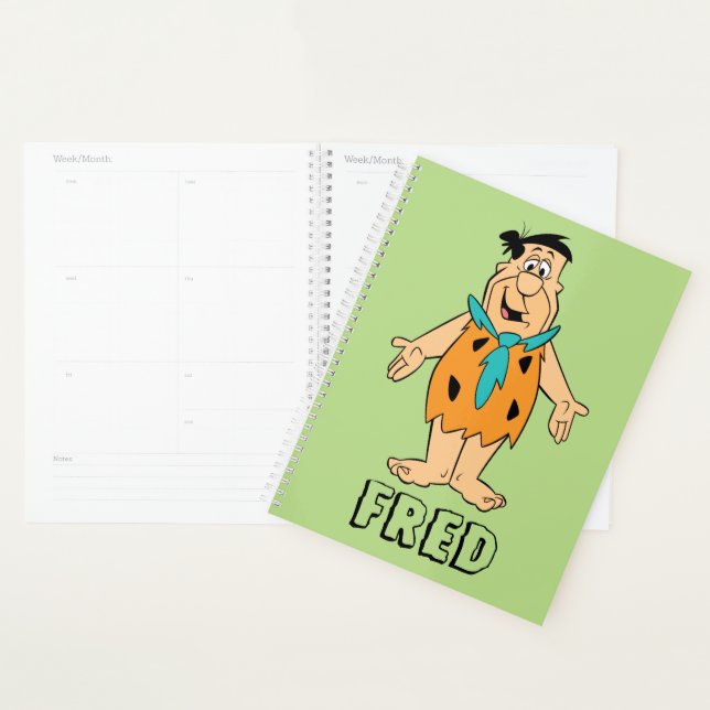 Agenda Os Flintstones | Fred Flintstone (Exibição)