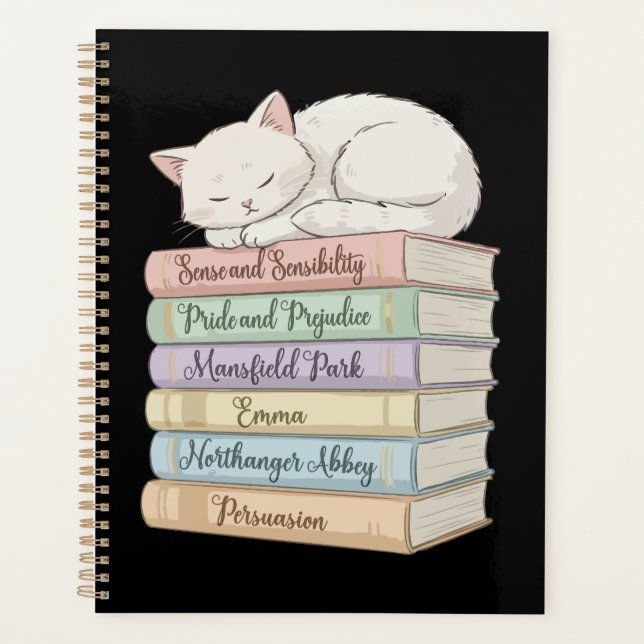 Agenda Os Romances de Jane Austen IX (Frente)