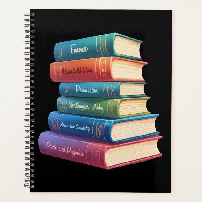 Agenda Os romances VIII de Jane Austen (Frente)