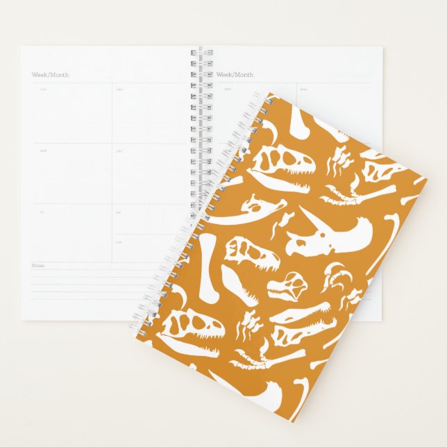 Agenda Ossos do Dinossauro (Dourado) (Exibição)