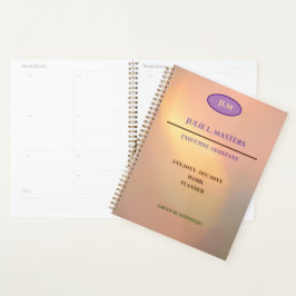Agenda Ouro Yellow Business Executive