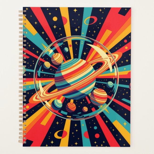 Agenda Out of this World Ringed Planets  (Frente)