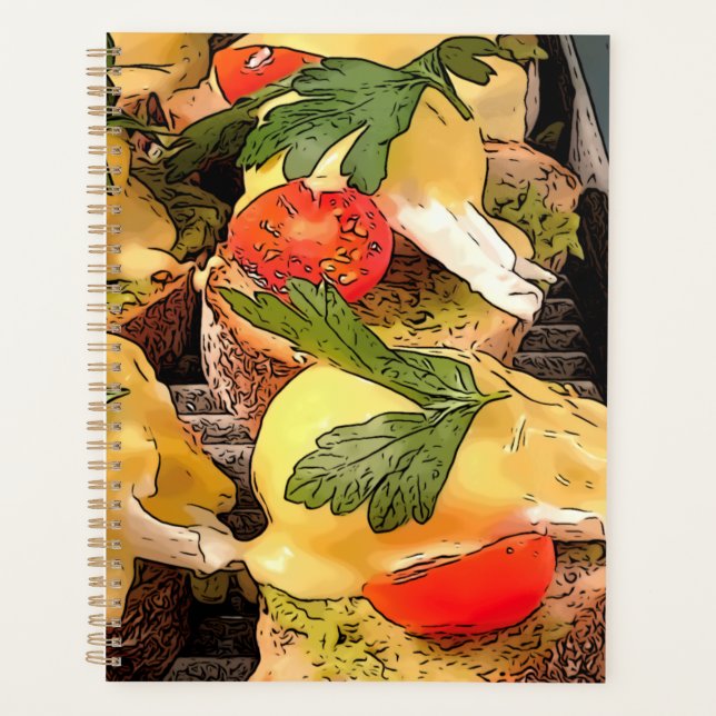 Agenda Ovos com Avocado no Brinde (Frente)