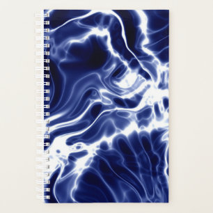 Agenda Padrão brilhante azul
