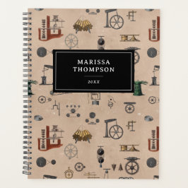 Agenda Padrão Científico Mecânico de Engenharia Antiquado
